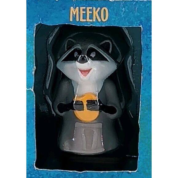 VINTAGE 1995 Disney Pocahontas & Meeko FINGER PUPPETS "Finger Top-Ems" Just Toys - Picture 3 of 8